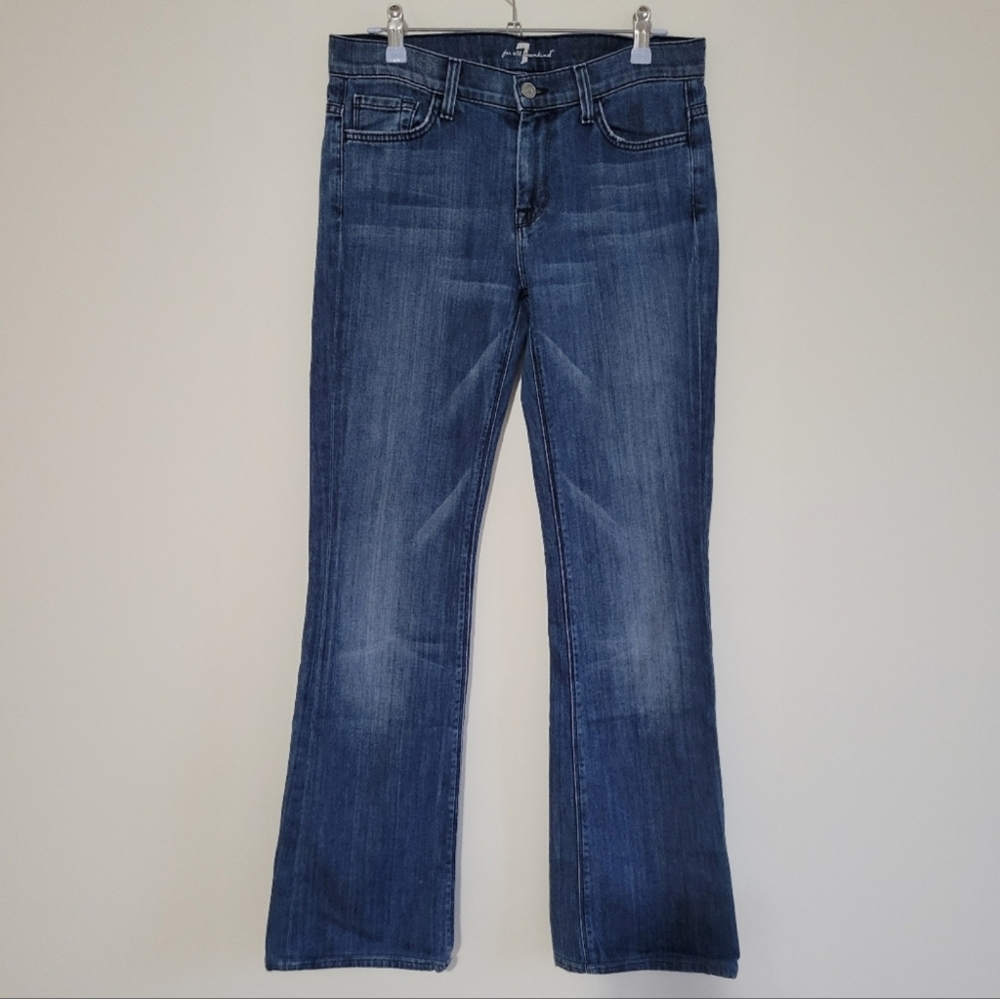 7 For All Mankind 7Fam‎ Bootcut Blue Denim Jean 28